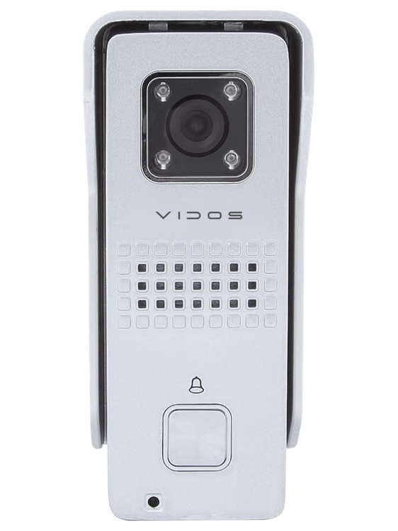 Stacja bramowa wideodomofonu z kamerą Vidos S6S srebrna