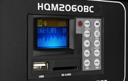 Wzmacniacz do głośników PA HQM 2060BC 60W + pilot 
