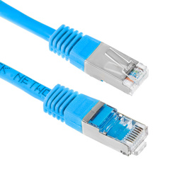 Patchcord FTP - kat.6 - 1m - Niebieski