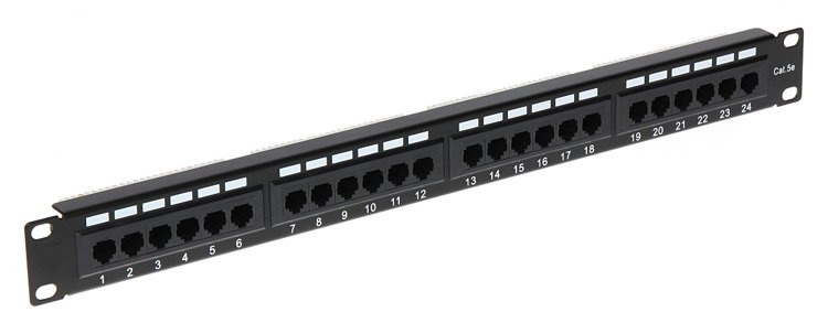 Patch panel RJ-45 PP/24-RJ cat.5e