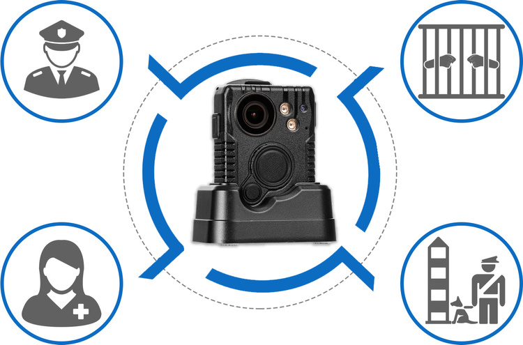 Kamera nasobna z mikrofonem stabilizacja obrazu DMT16 Plus H265 