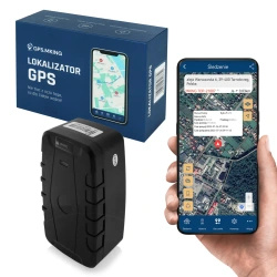 Lokalizator GPS MK76 do Auta i Przyczepy | 240 Dni Pracy | Bateria 20000mAh