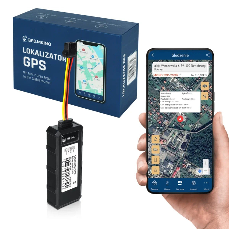 Lokalizator GPS MK3 4G LTE z Odcięciem Paliwa 9-95V | Do Auta i Ciężarówki