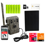 Zestaw fotopułapka z podglądem na żywo TopHunt 2.7K 4G LTE Tree Grain