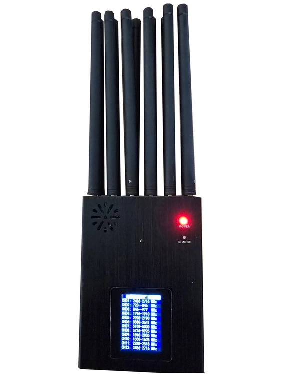 Zagłuszacz sygnałów GSM LTE WiFi Jammer 12 anten