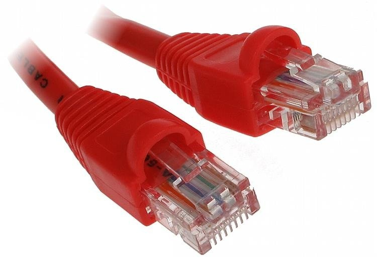 PATCHCORD RJ45/0.5-RED 0.5 m