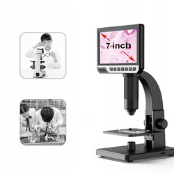Mikroskop cyfrowy LCD 12Mpix 2000x 7" Inskam 315