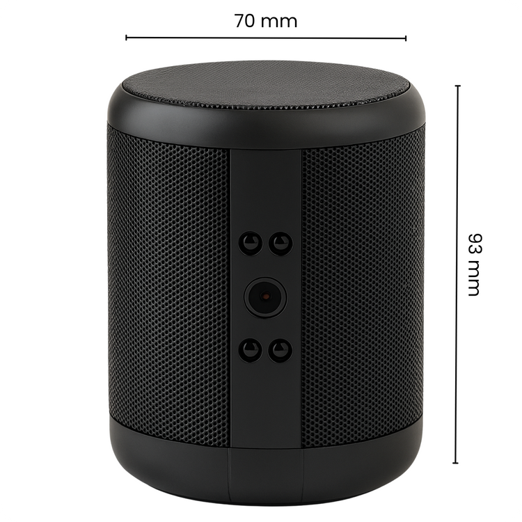 Kamera ukryta w głośniku Bluetooth BS02 WiFi – dyskretny monitoring domu