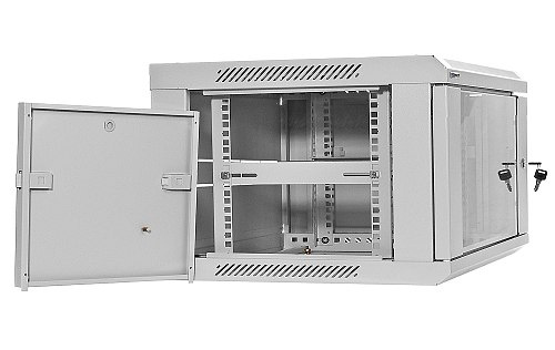 W6404ZL/W - szafa Rack 19'' - 600x450x4U (Złożona)