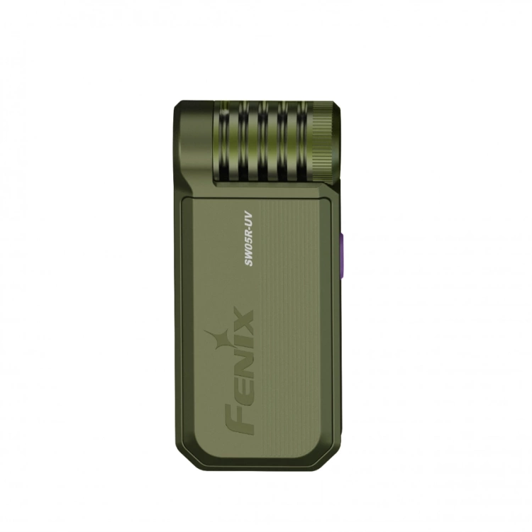 Latarka akumulatorowa LED Fenix SW05R-UV zielona