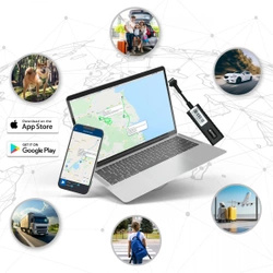 Lokalizator GPS MK23 do Auta z Odcięciem Paliwa 8-90V Przekaźnik w Zestawie