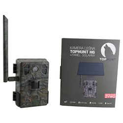 Kamera leśna fotopułapka z podglądem na żywo H6 TopHunt 2.7K 4G LTE Dark Green