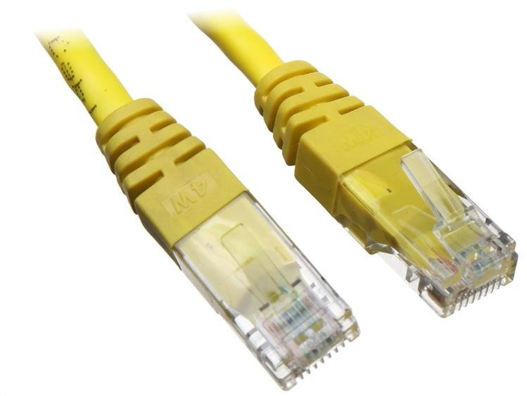PATCHCORD RJ45/1.8-YELLOW 1.8 m