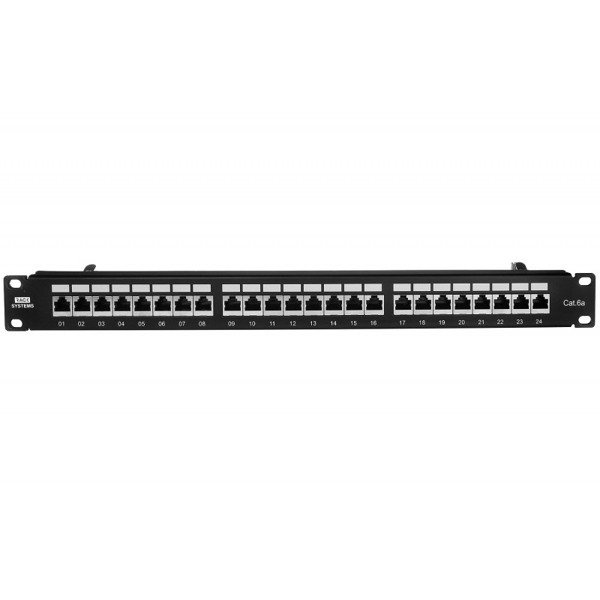 Patch panel 24-porty UTP6 19" PP24