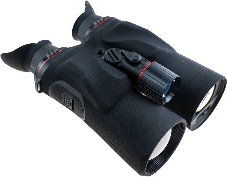 Lornetka multispektralna ThermTec Ventus 650L na białym tle