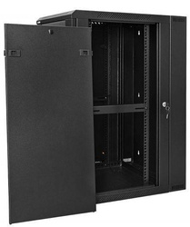 Szafa Rack 19'' 18U 600mm wisząca dwusekcyjna D6618