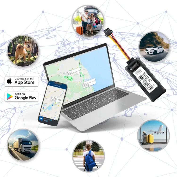 Lokalizator GPS  2G+4G śledzenie pojazdu łodzi MK3