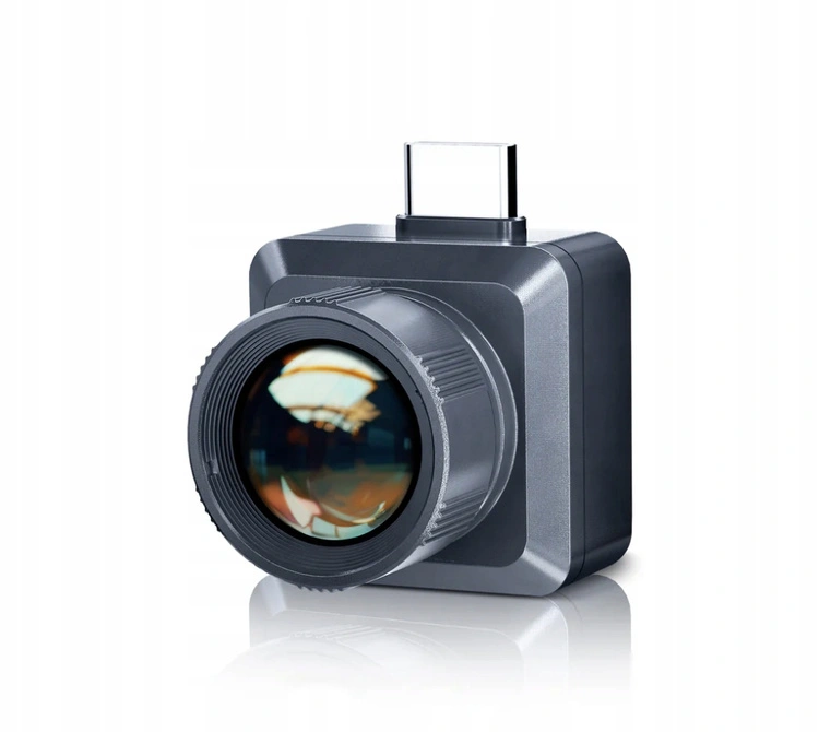 Monokular termiczny Thermal Master T2 MAX – widok z boku z obiektywem 15mm i obudową taktyczną