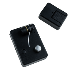Niewidoczna mini słuchawka Bluetooth  - Long Range do dyskretnej komunikacji – zestaw