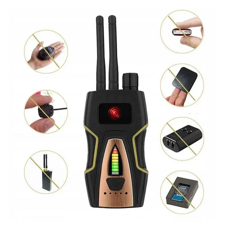 Profesjonalny Wykrywacz Lokalizatorów, Kamer i Podsłuchów MK8000 – Zaawansowany Detektor 3w1