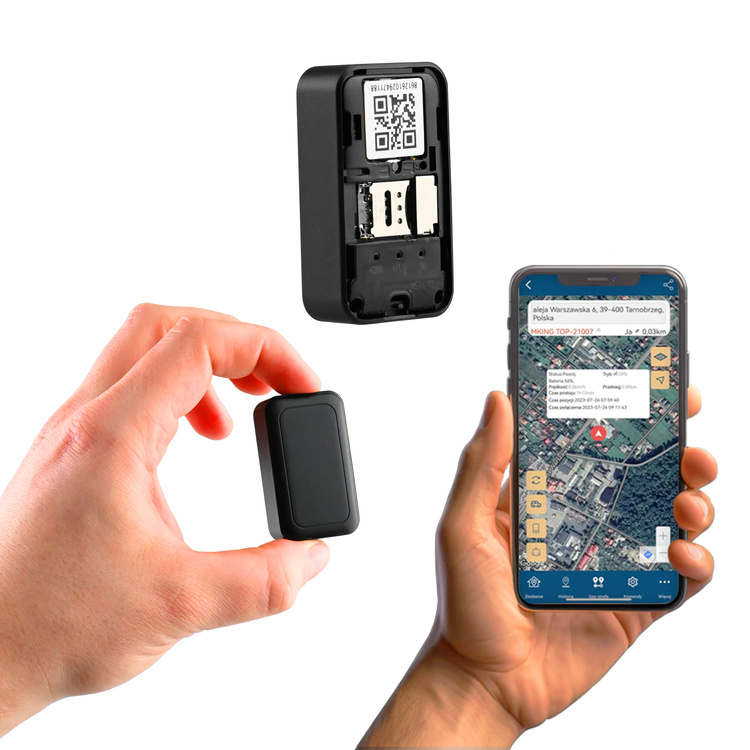 Mini Lokalizator GPS G05 Dla Dziecka i Seniora z Magnesem Podsłuchem SOS Krokomierz