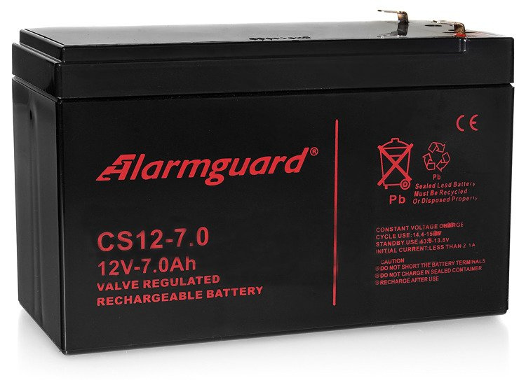 AKUMULATOR 12V 7 Ah ALARMGUARD 