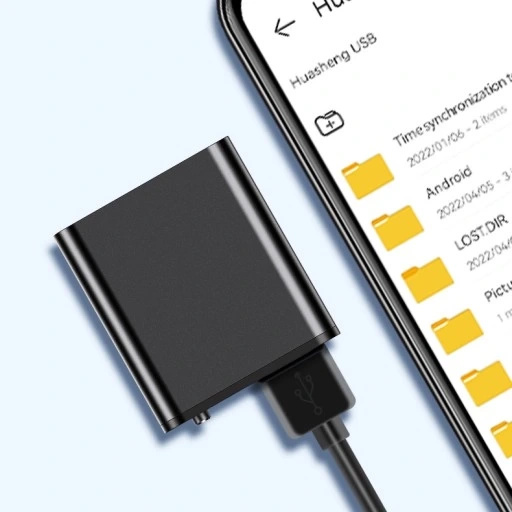 Mini Dyktafon Szpiegowski Mały 16GB Detekcja DSP Magnes Brelok Zawieszka Q8 (outlet)