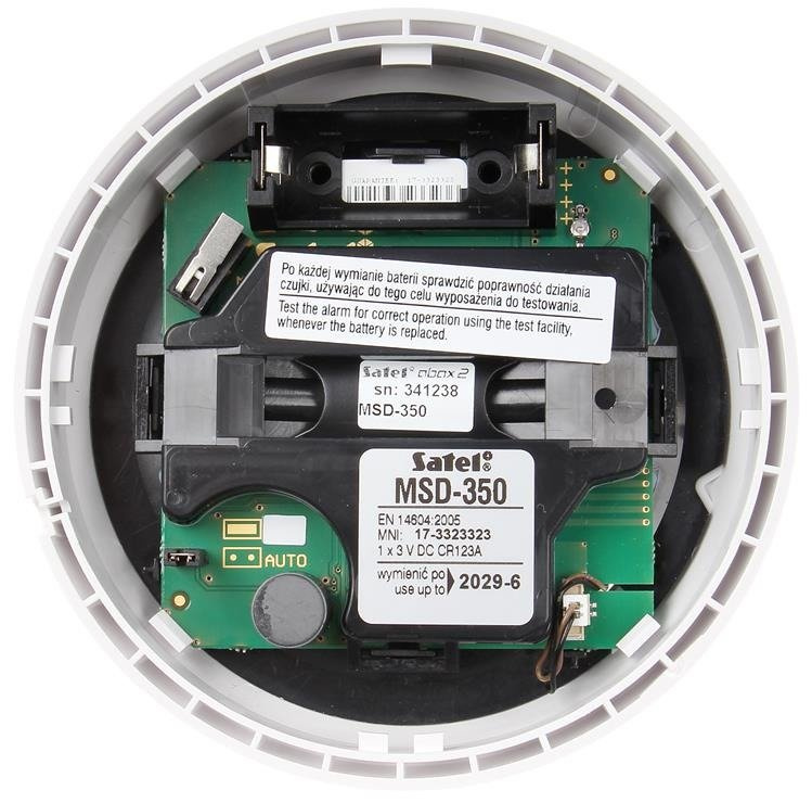Bezprzewodowa czujka dymu MSD-350 Satel