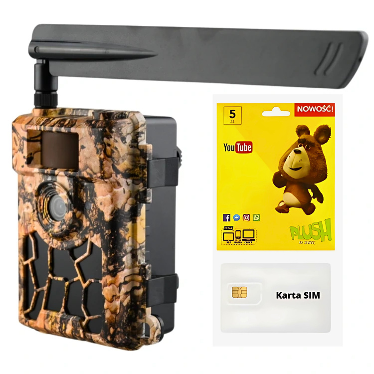 Fotopułapka SF5.8CG GPS 24Mpx z modułem GPS 4G LTE
