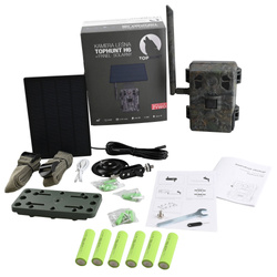 Zestaw fotopułapka z podglądem na żywo TopHunt 2.7K 4G LTE Dark Green