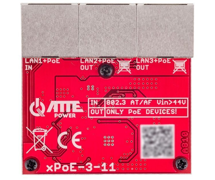 Switch 3-portowy PoE xPoE-3-11