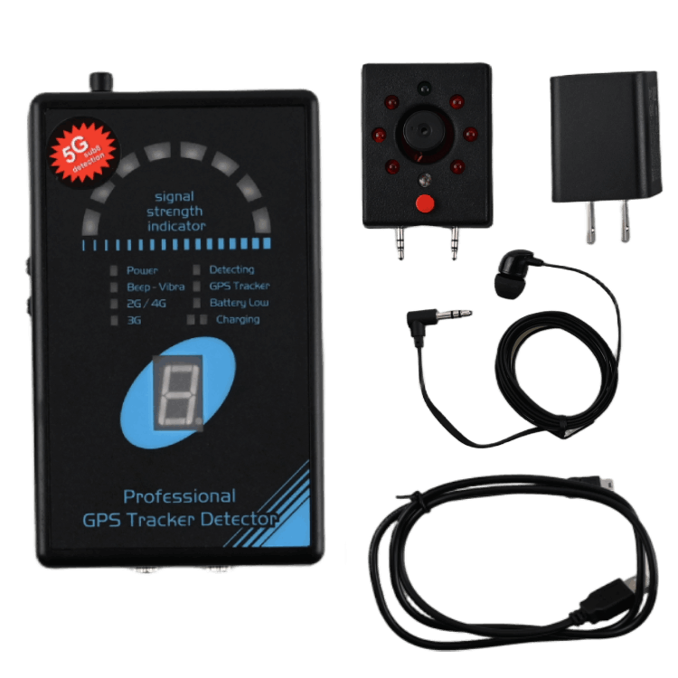 Profesjonalny Wykrywacz SH-055UGTM – Detektor Lokalizatorów GPS, Magnesów i Ukrytych Kamer WiFi