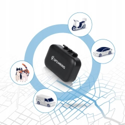 Lokalizator GPS MK059 4G LTE dla Psa i Kota Wodoodporny IP67 Dźwięk + LED