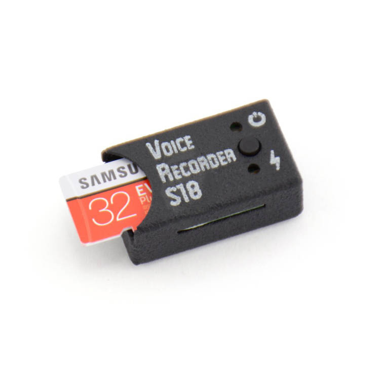 Dyktafon miniaturowy Podsłuch szpiegowski Profesjonalny Soroka S18E + karta pamięci 32GB