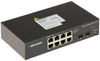 Switch POE DS-3T0510HP-E/HS 8-PORTOWY SFP Hikvision