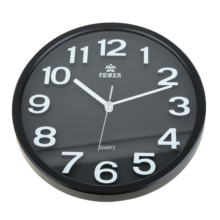  Ukryta kamera WiFi w zegarze ściennym 1080P – podgląd przez telefon, Tuya, kolor czarny