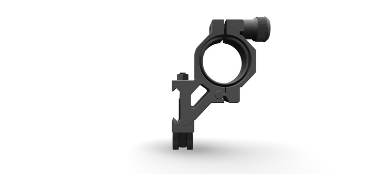Noxar ARM-45 (Adjustable Rail Mount 45°) - montaż do iluminatora na szynę