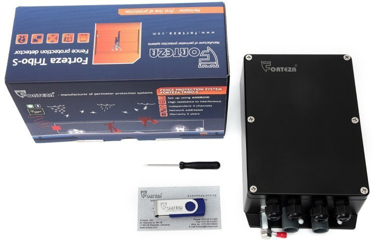 System ochrony ogrodzeń Forteza TRIBO-S 2 strefy