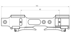 Montaż Blaser ŁUSZCZEK szybki medium z szyną HIKMICRO 1.0