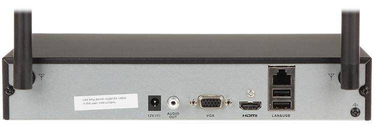 Rejestrator IP DS-7104NI-K1/W/M(C) Wi-Fi, 4 KANAŁY Hikvision