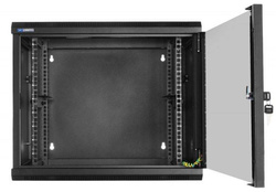 Szafa Rack 19'' 9U 600mm wisząca dwusekcyjna D6609