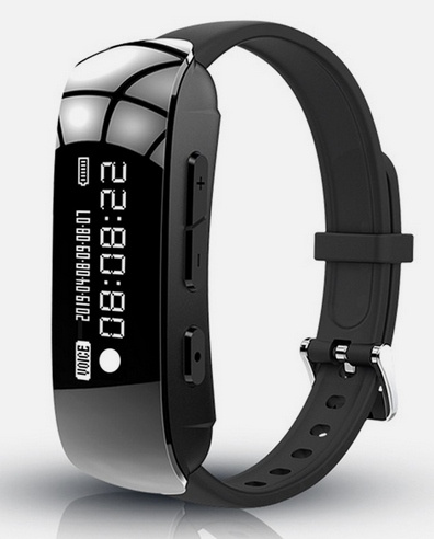 Szpiegowski zegarek dyktafon 32GB S9 LED do dyskretnego nagrywania rozmów