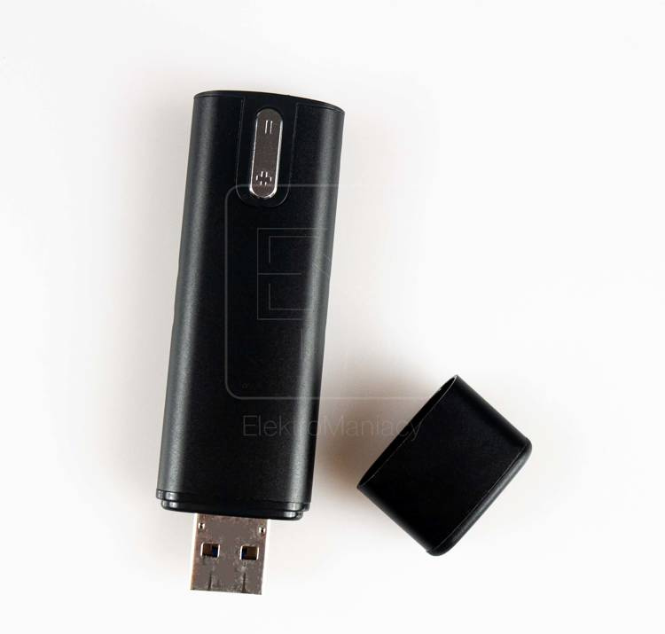 Dyktafon dyskretny podsłuch cyfrowy 8GB pendrive VX-74 silny magnes 
