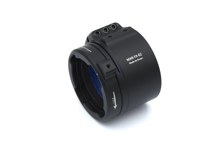 Adapter modułowy Rusan clamp (3 śruby) 62 mm nasadek noktowizyjnych termowizyjnych Mar-fx-62