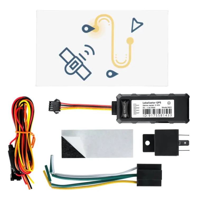 Lokalizator GPS MK3 4G LTE z Odcięciem Paliwa 9-95V | Do Auta i Ciężarówki