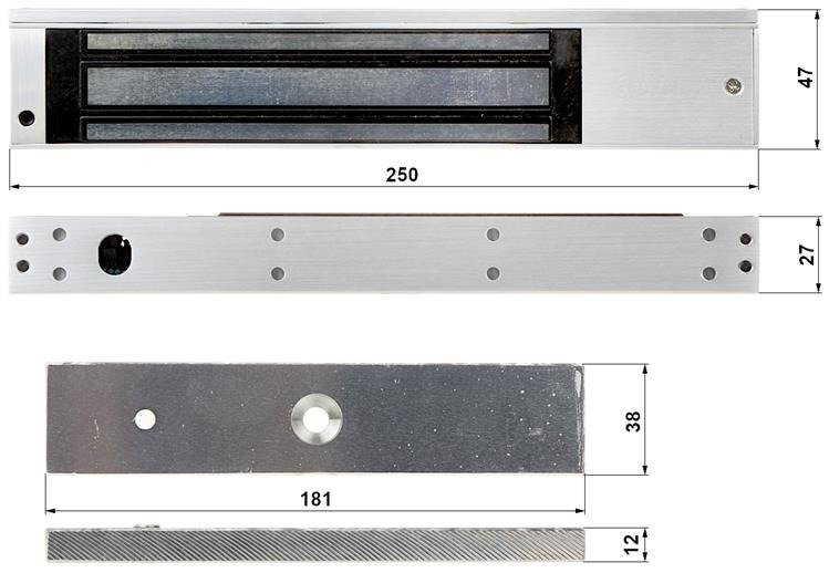 Zwora elektromagnetyczna ASF280A Dahua