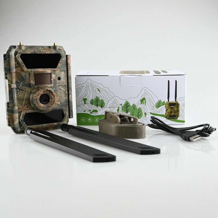 Zestaw Fotopułapka SF4.0P-CG Pro GPS GSM + 12x AA + Karty SIM i SD + Ładowarka