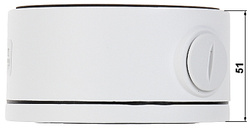 Uchwyt dystansowy do kamery APTI BD-310 – aluminium, ukryte okablowanie Ø101mm