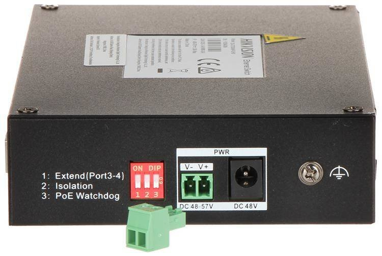 Switch POE DS-3T0306HP-E/HS 4-portowy SFP Hikvision