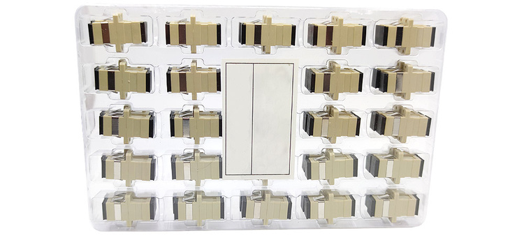 Adapter światłowodowy MM SC simplex